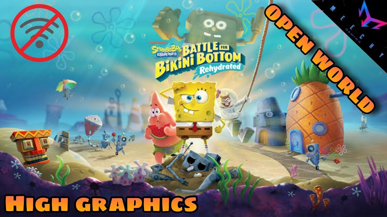 SPONGEBOB BATTLE FOR BIKINI BOTTOM ON ANDROID DOWNLOAD GAMEPLAY