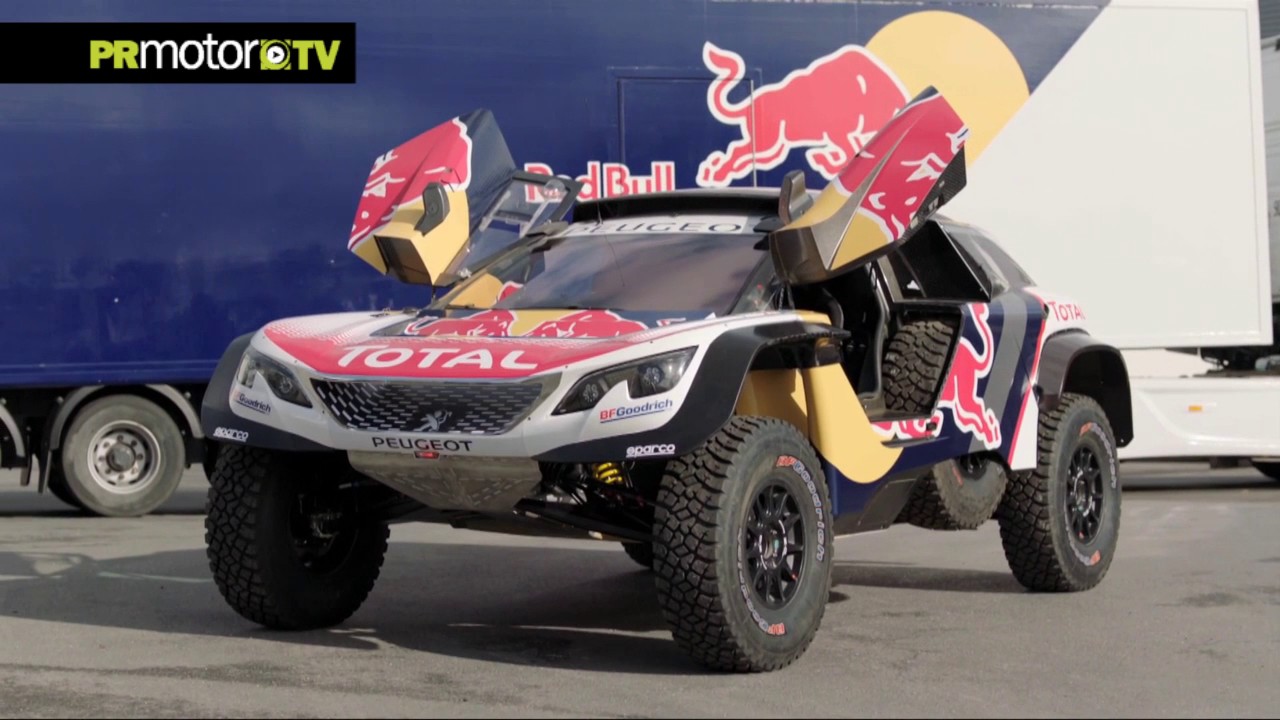 El nuevo Peugeot 3008DKR Maxi - Material Completo que incluye Entrevistas en PRMotor TV Channel