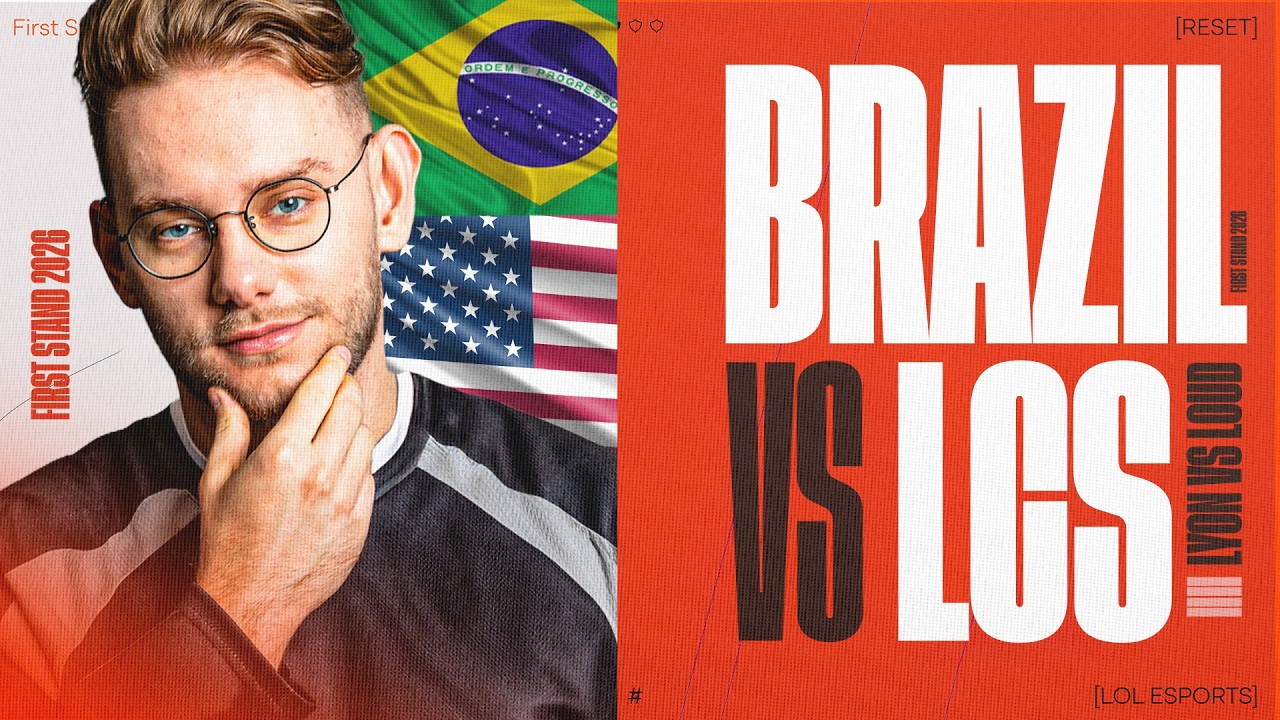 BRAZIL VS THE LCS - LYON VS LOUD - FIRST STAND 2026