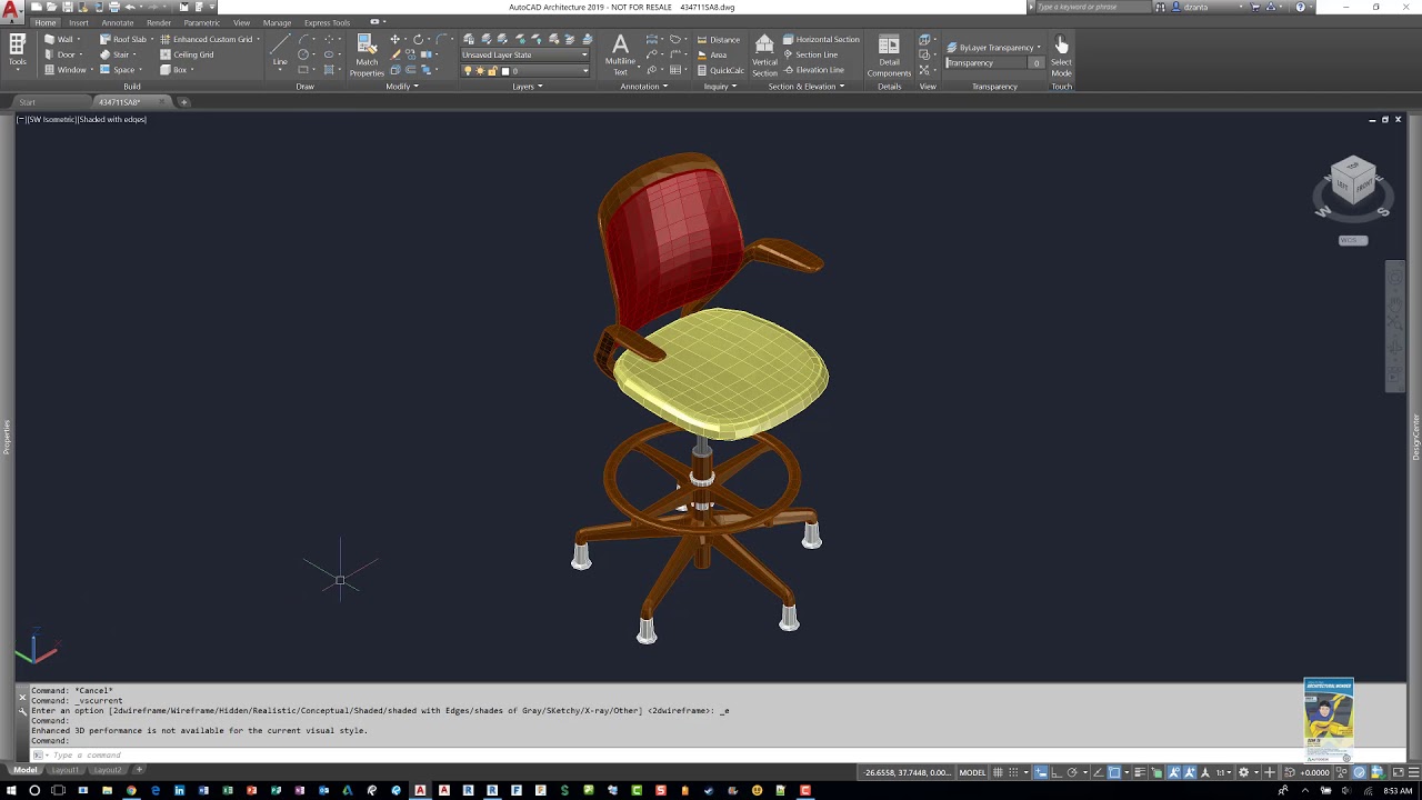 Revit Family from 3D AutoCAD Block