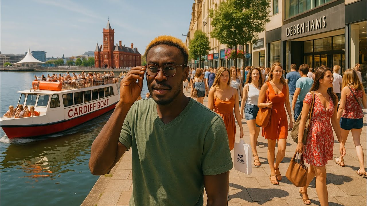 SUMMER IN CARDIFF, WALES