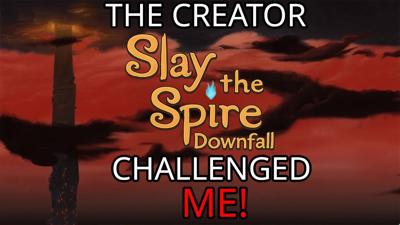 Can WE beat the CREATOR of Downfall's Slay the Spire Challenge?!