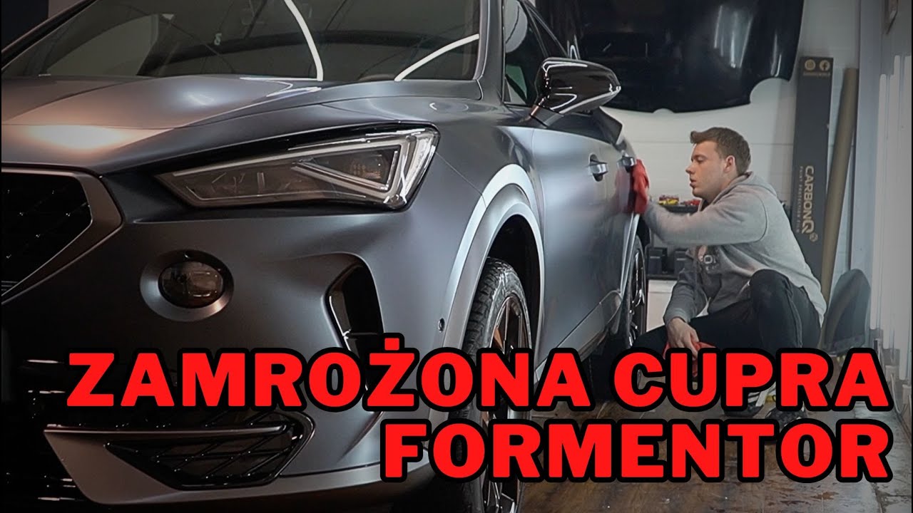 Zamrożony lakier Magnetic Tech Cupra Formentor #detailingvlog​​ #131