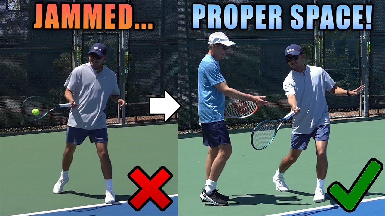 Create Space On Your Forehand For MAX Power!🎾 💥