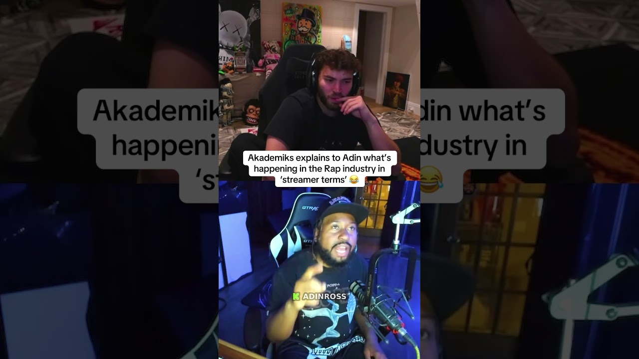 DJ Akademiks Explains To Adin Ross The RAP Industry Beef in &ldquo;Streamer Terms&rdquo; 🤣