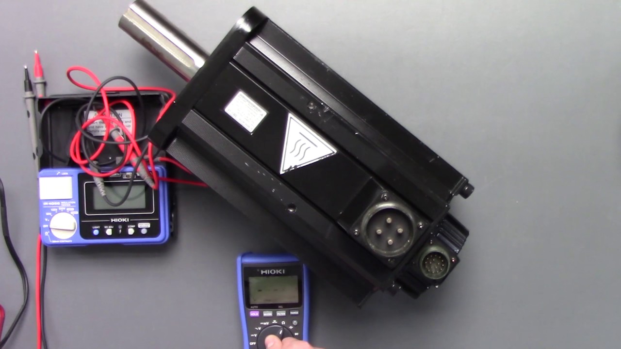 Yaskawa AC Servo Motor SGMGH Series Static Check