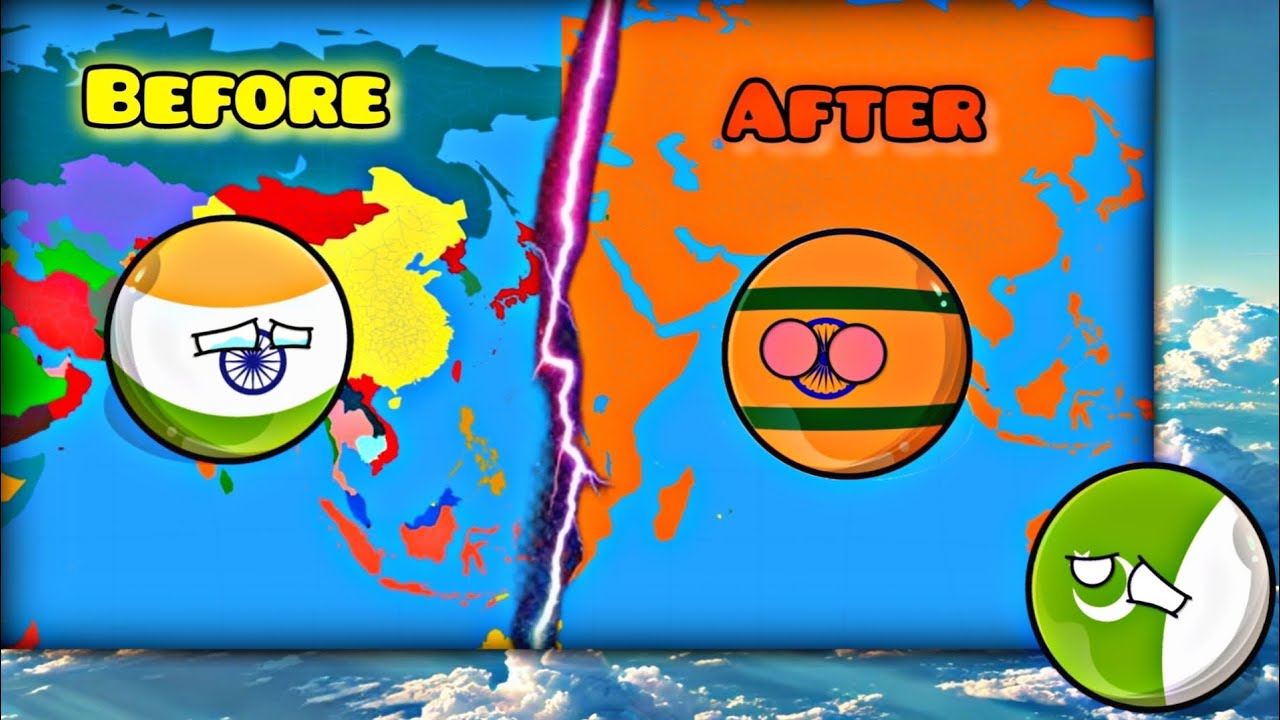 Что, если Индия создаст свою собственную империю? | Эпизод 2 | Анимация Countryballs | Geowolf