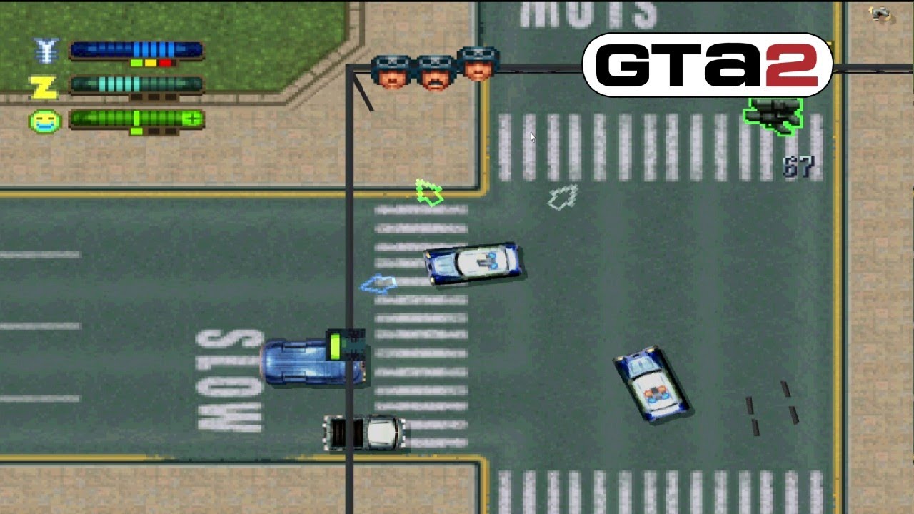 PS1 Grand Theft Auto 2 GTA2 Frenzy Nostalgic Fun