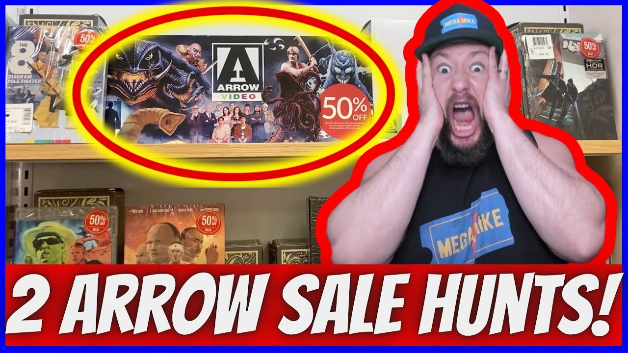 2 BIG Barnes & Noble 50% Off ARROW VIDEO SALE HUNTS! #physicalmedia