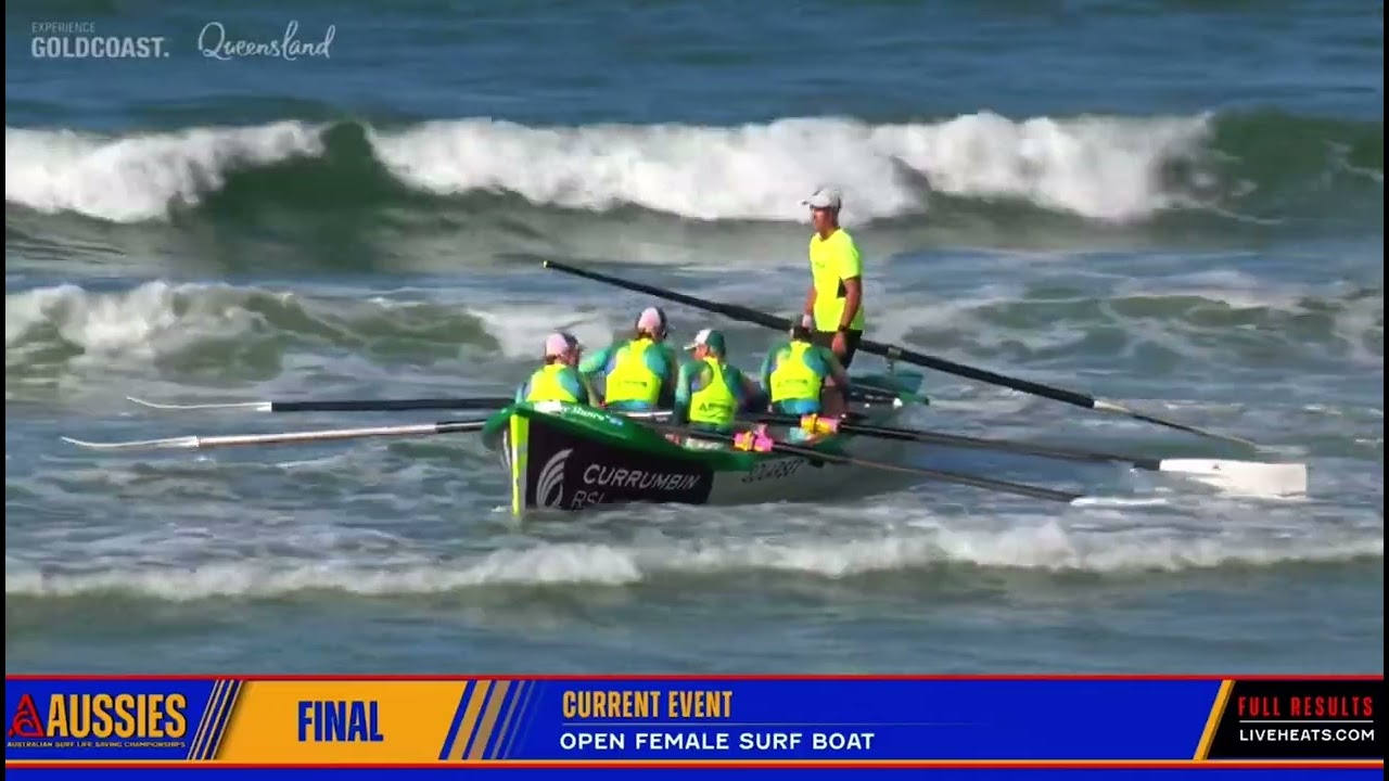 Open Women Surfboat - Final - Aussies 2025