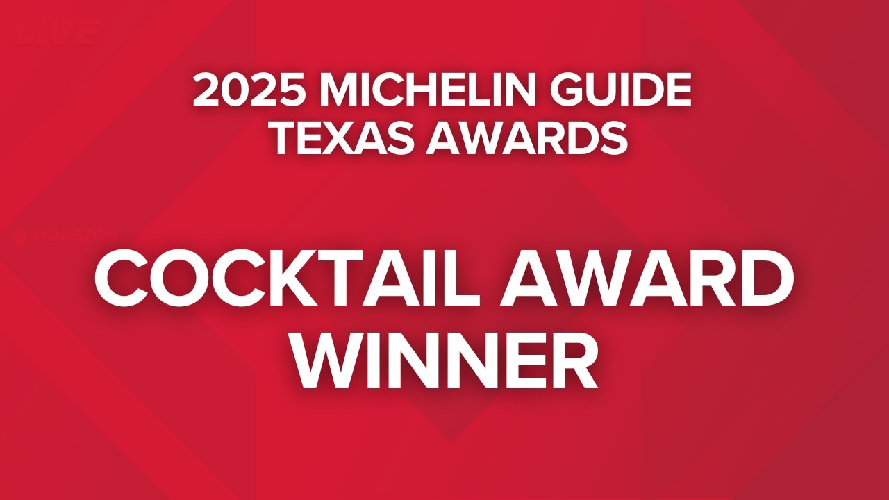 2025 Michelin Guide awards Texas | Cocktail Award winner Chas Martin