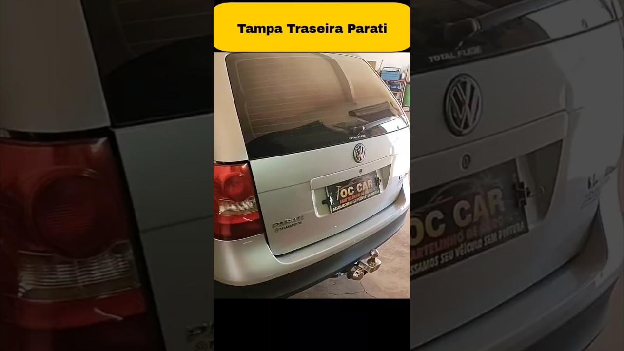 Martelinho de Ouro Tampa traseira da Parati #volkswagenparati #volkswagen #martelinhodeouro