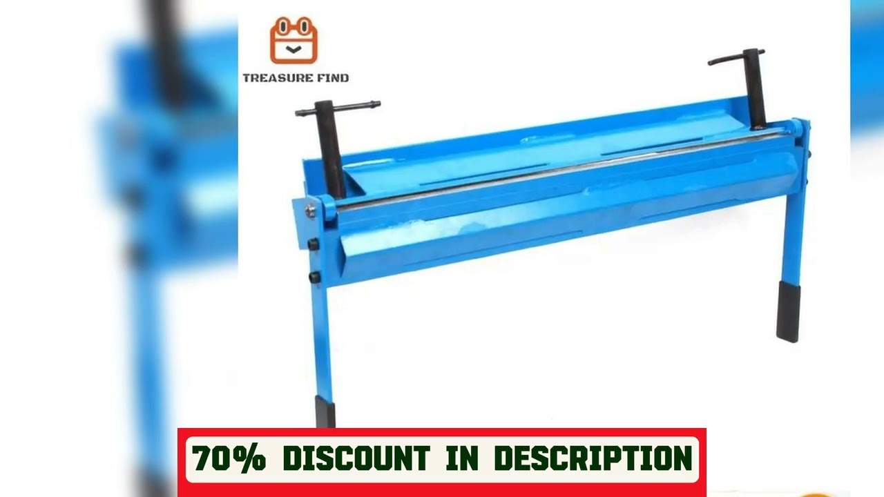 A must-have product! Metal Sheet Metal Bending Folding Machine Bender Tool 630 mm Manual Pipe Fold