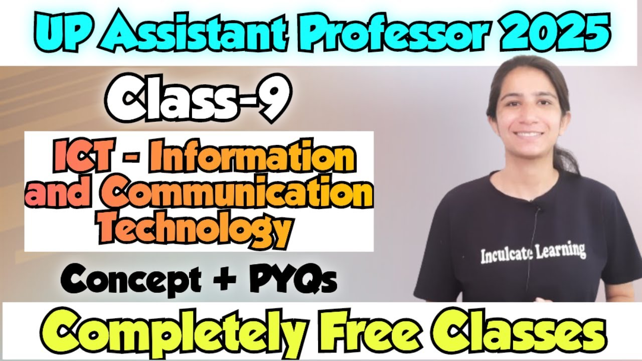 Class-9 UPHESC GS Classes | Unit-3 ICT- Information & Communication Technology