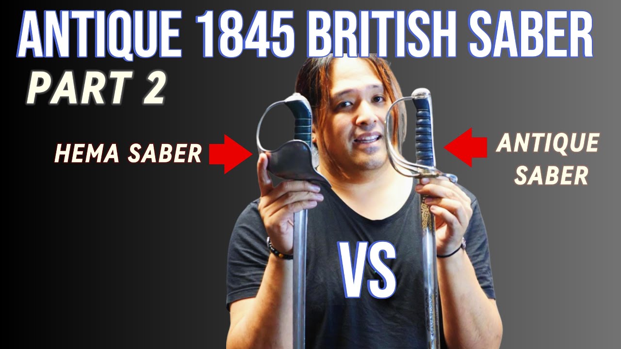 Real Saber vs HEMA saber| Part 2: Handling an Antique 1821 Artillery Officer's Sword