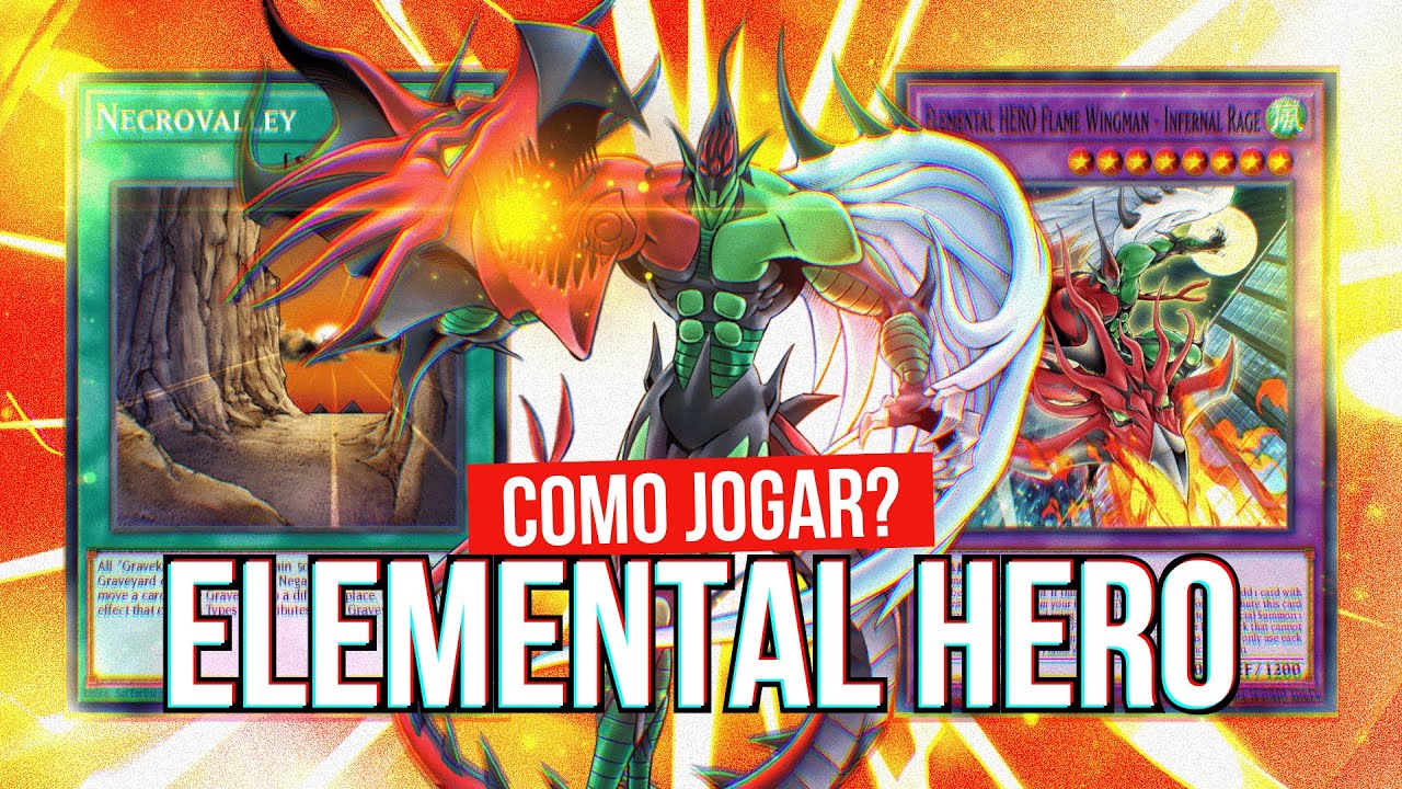 COMO JOGAR DE ELEMENTAL HERO? TIER 0? - COMBO SUPREMO - YU-GI-OH! DUEL LINKS #255