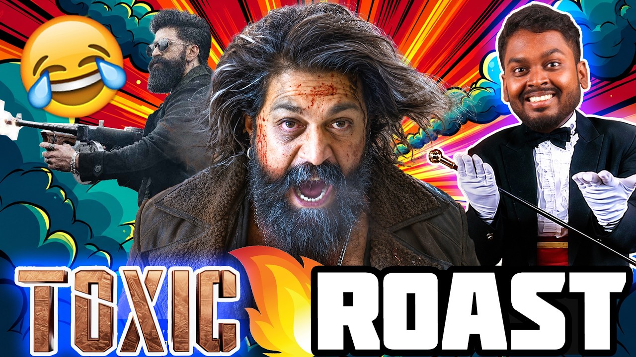 Rocky Bhai ❌ காஜி Bhai ✔️ Toxic Movie Roast 🔥#toxic #roast #funny