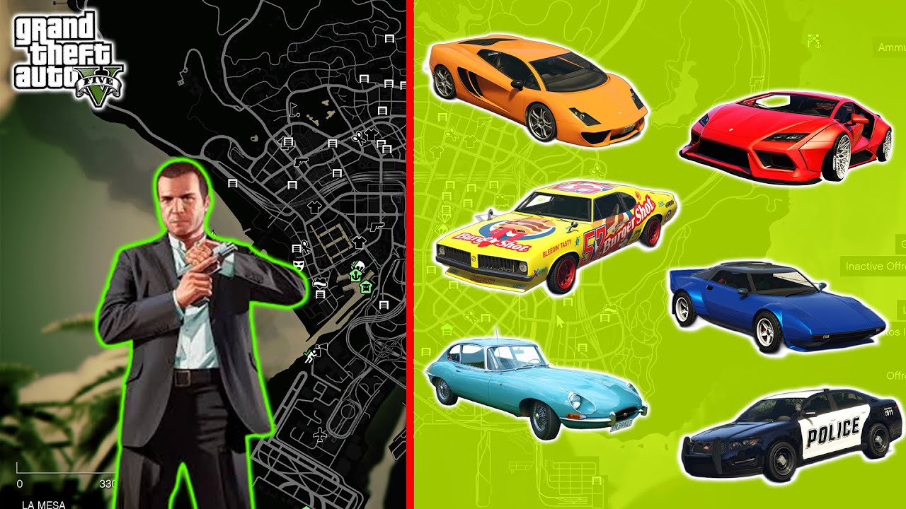 Most Rare Hidden Car Location in GTA 5 | *NO MODS* Story mode