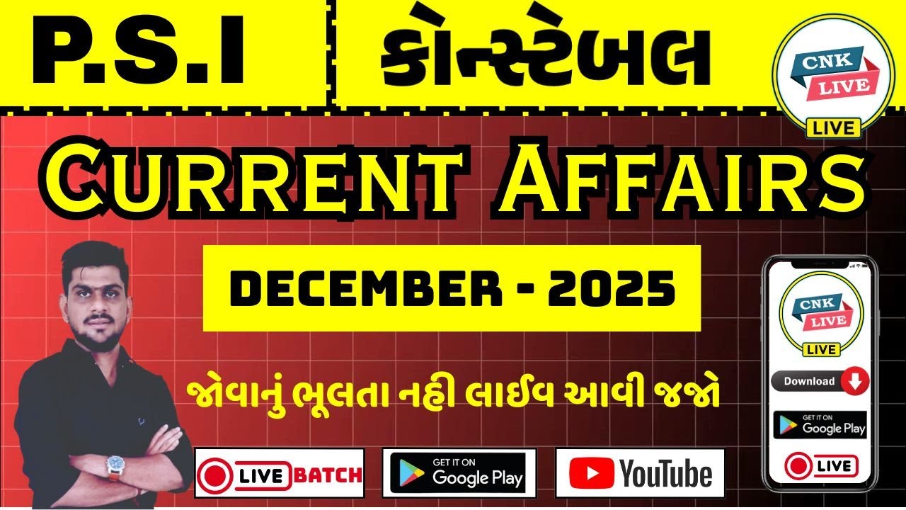 CURRENT AFFAIRS | DECEMBER PART-1 | 