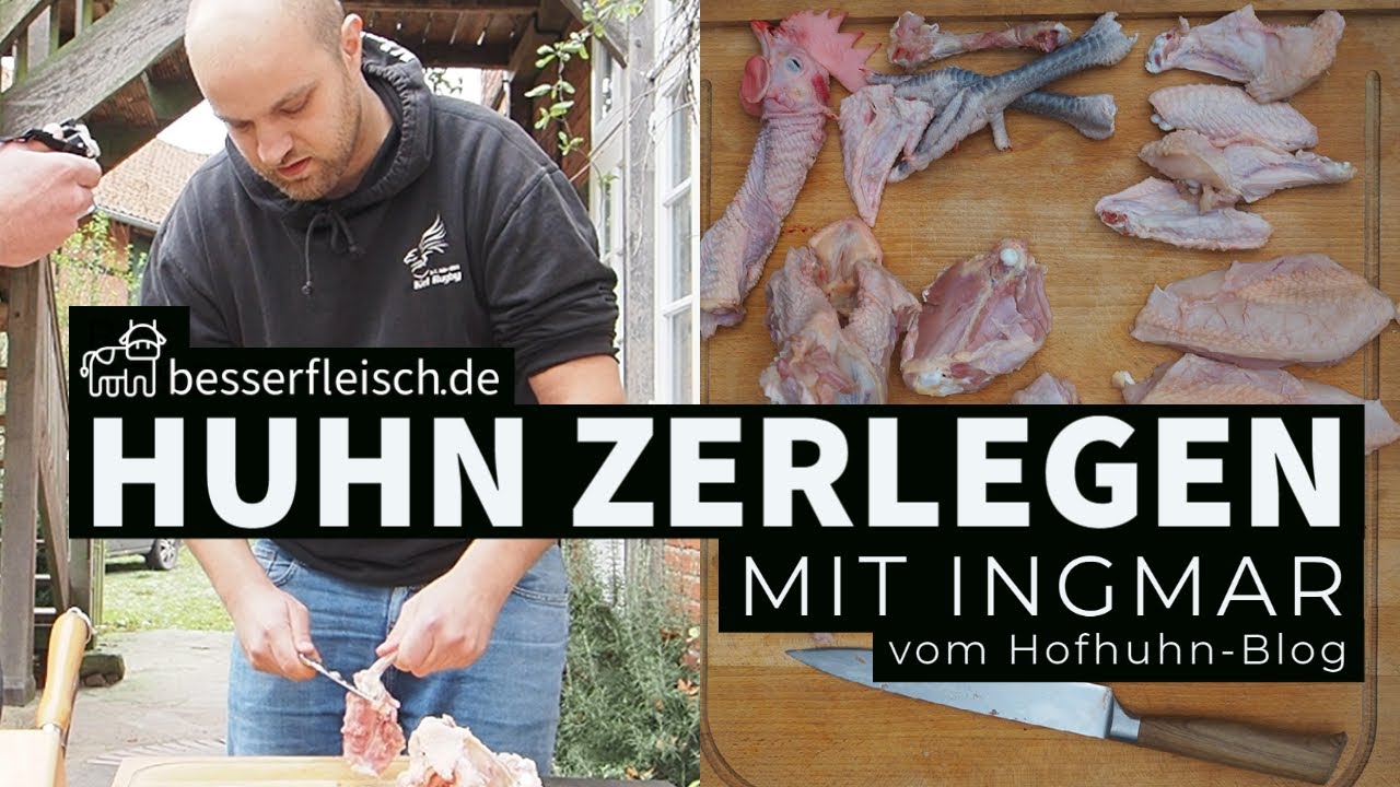 EIN GANZES HUHN zerlegen Folge 2 mit Ingmar vom HOFHUHN-Blog
