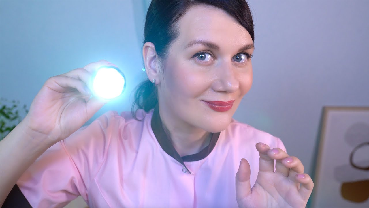 Медицинский ASMR-экзамен, тест, осмотр, реалистичная ролевая игра «Врач-невролог»