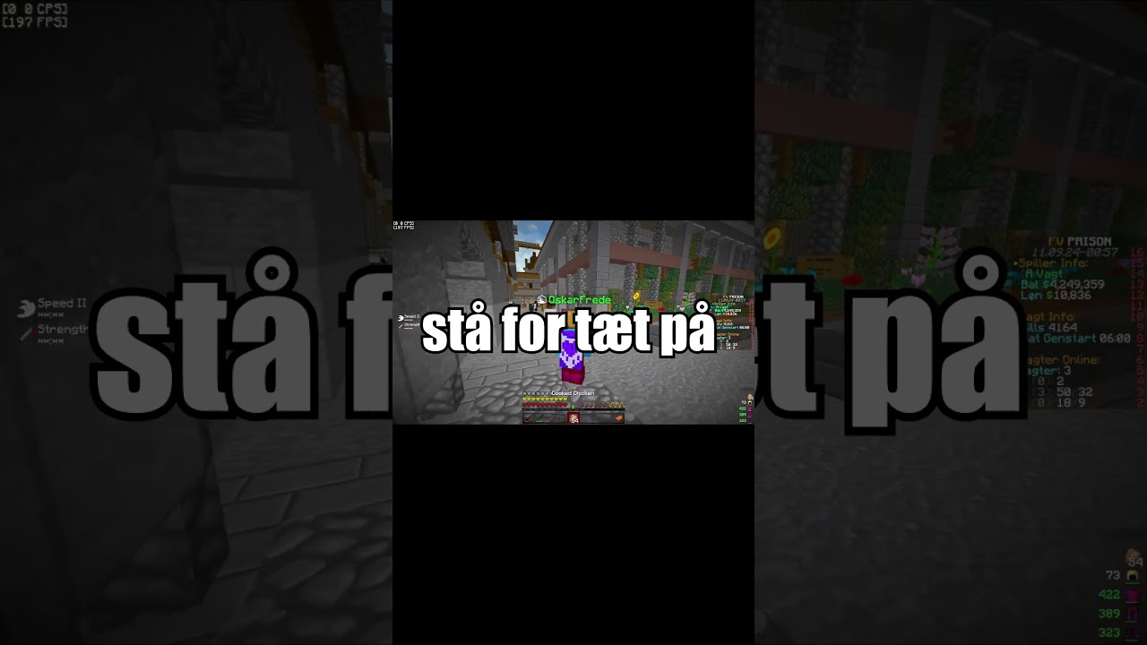Man sku næsten tro ham pomfrit er synsk.