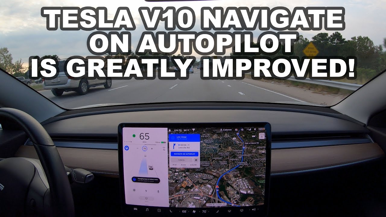 Tesla V10 Autopilot is the robocar we were looking for!