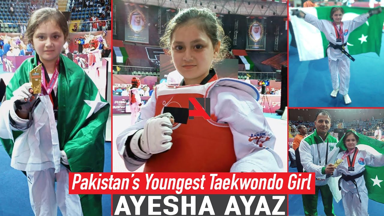 Pakistan’s Youngest Taekwondo Star, 9-year-old Ayesha Ayaz From Swat VAlley