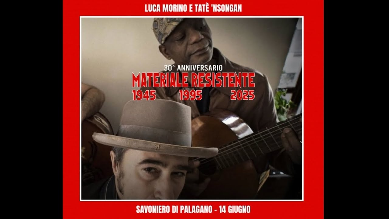 LUCA MORINO TATÈ NSONGAN ex MAU MAU 5 Col Passo a Tempo 30°MATERIALI RESISTENTI Palagano MO 14.6.25