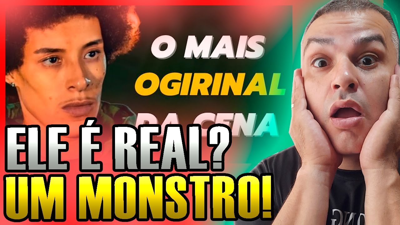 POLICIAL REACT MAGR&Atilde;O O PURO SUCO DO FREESTYLE react batalha de rima