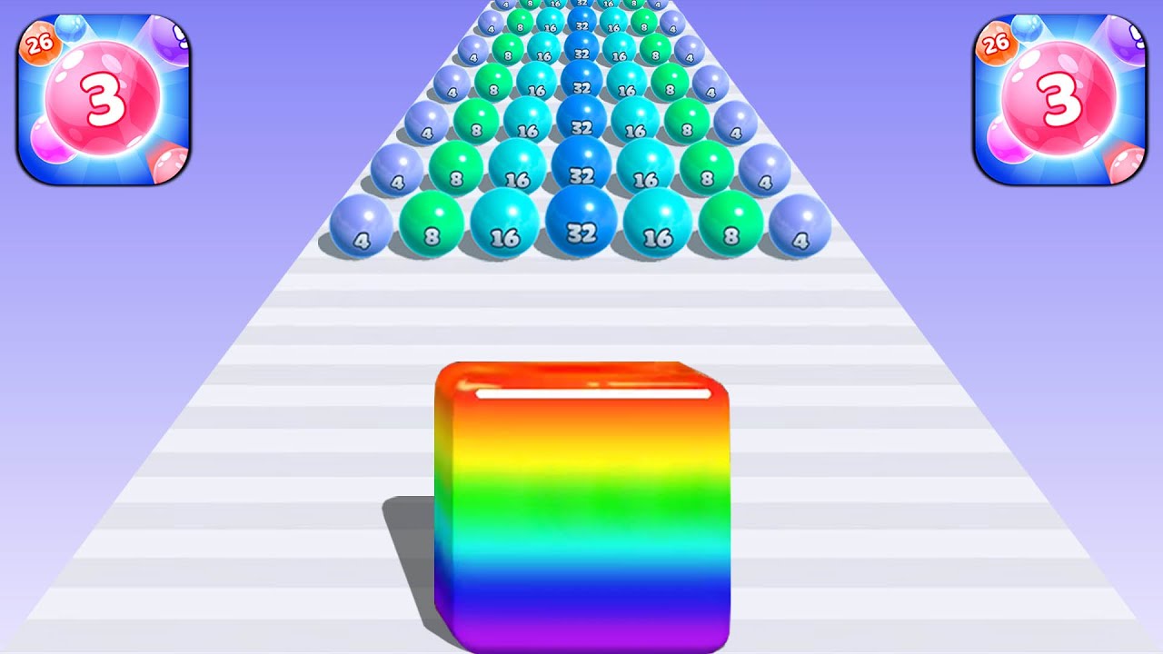 Play Tiktok Mobile Game Jelly Run 2048, Going Ball - Top Gameplay Walkthrough iOS,Android All Levels