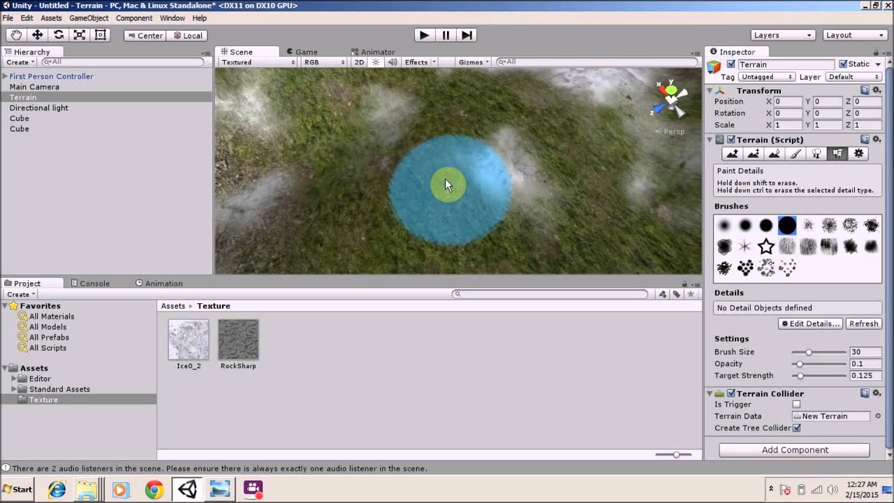 How to Create Terrain in Unity3D