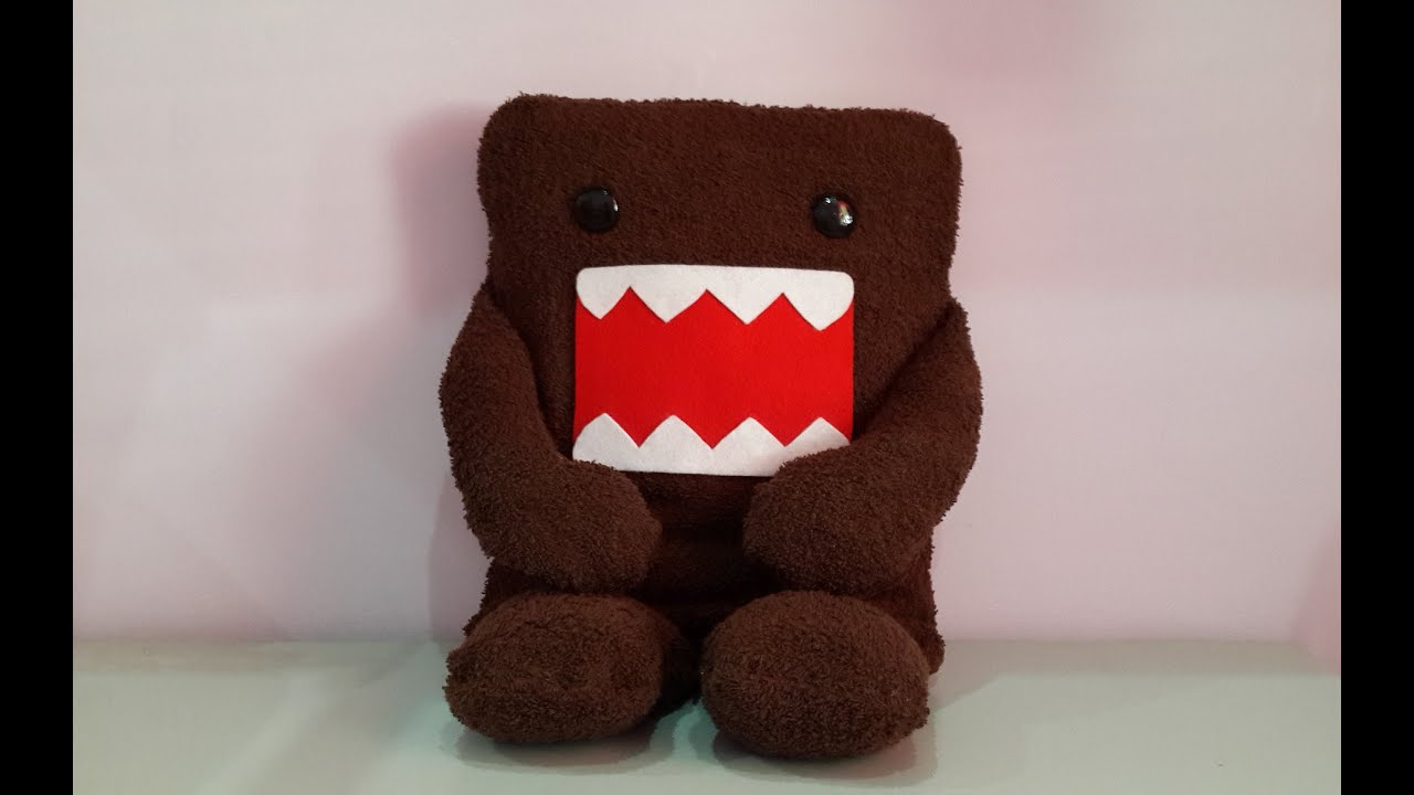 DIY Domo Soft Toy/Plush/Cushion Cover | No-Sew