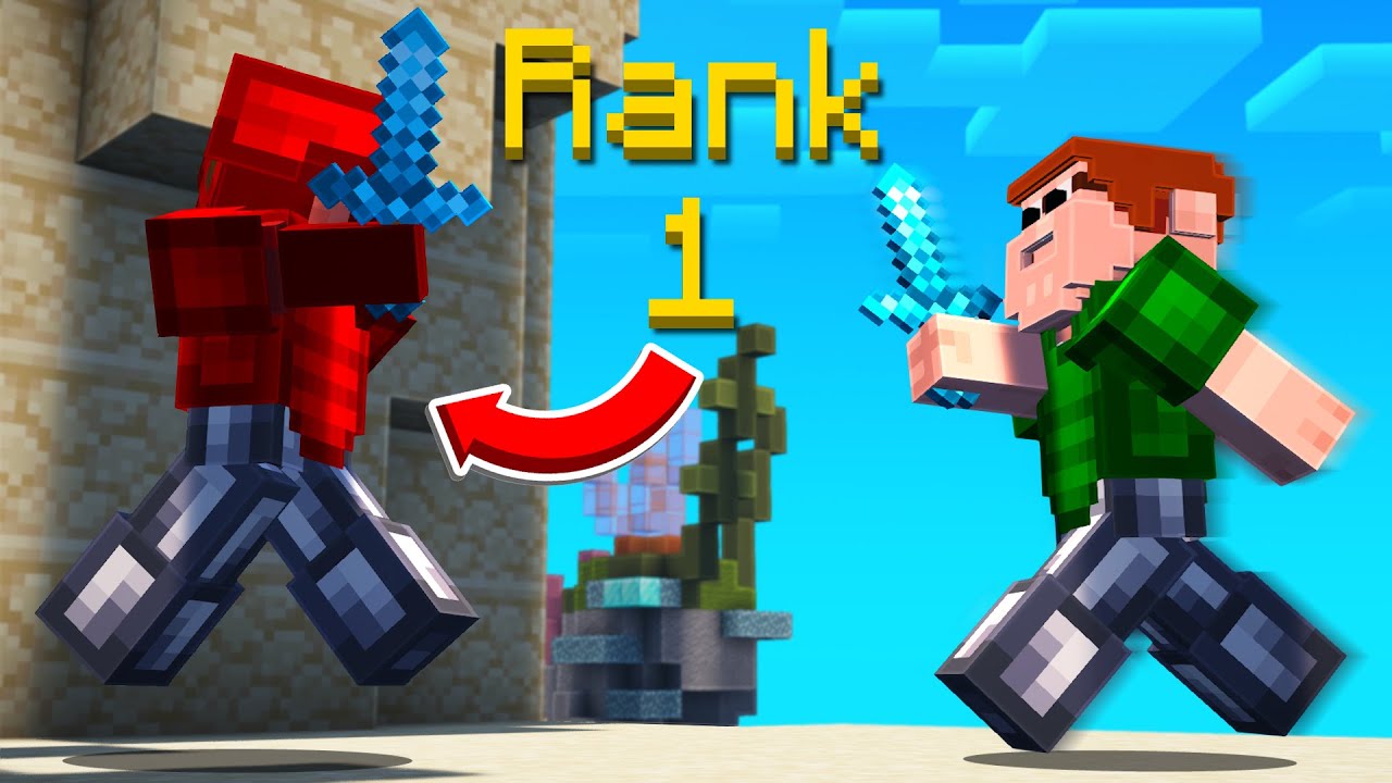 Уничтожение игроков из таблицы лидеров в рейтинговых Bedwars (Insane Clutches)