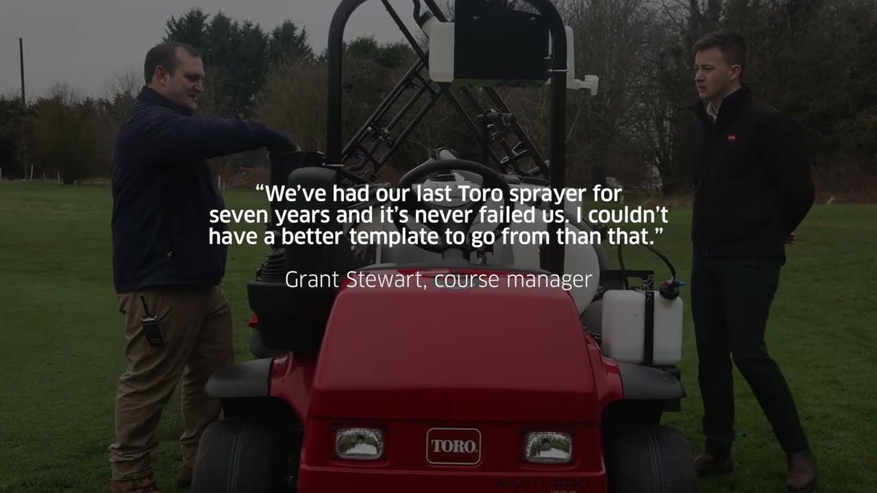 Huntercombe Golf Club's New Toro Multi Pro 1750 Sprayer