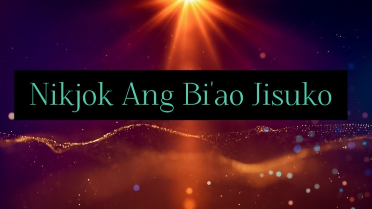 Nikjok Ang Bi'ao Jisuko || (lyrics video) #garogospelsong #lyricvideo #gospelmusic #lyricsong