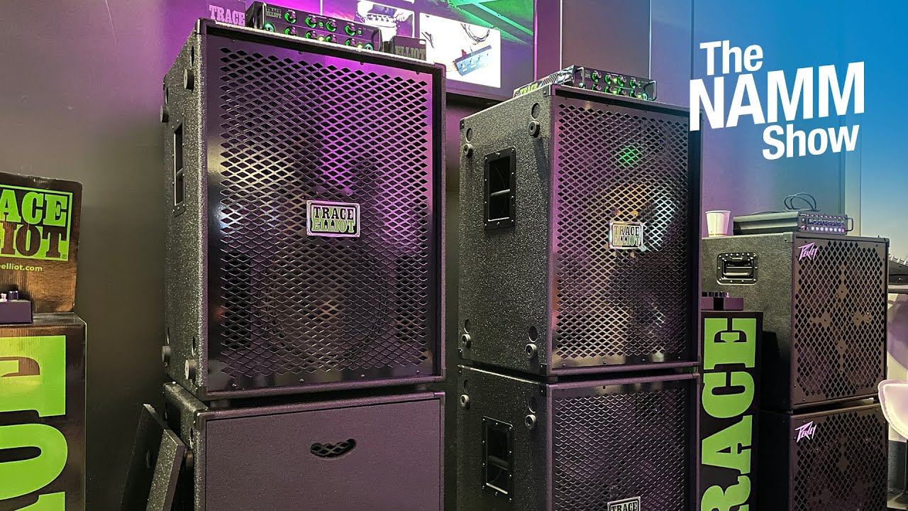 Trace Elliot: New Bass Amps and Cabinets &ndash; NAMM 2023