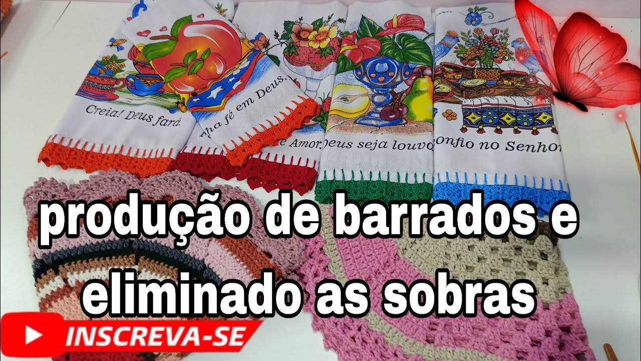🎯fiz uma produção de barradinhos e finalizei tapetes com as sobras😘 #sobras #tapetes crochet🧶