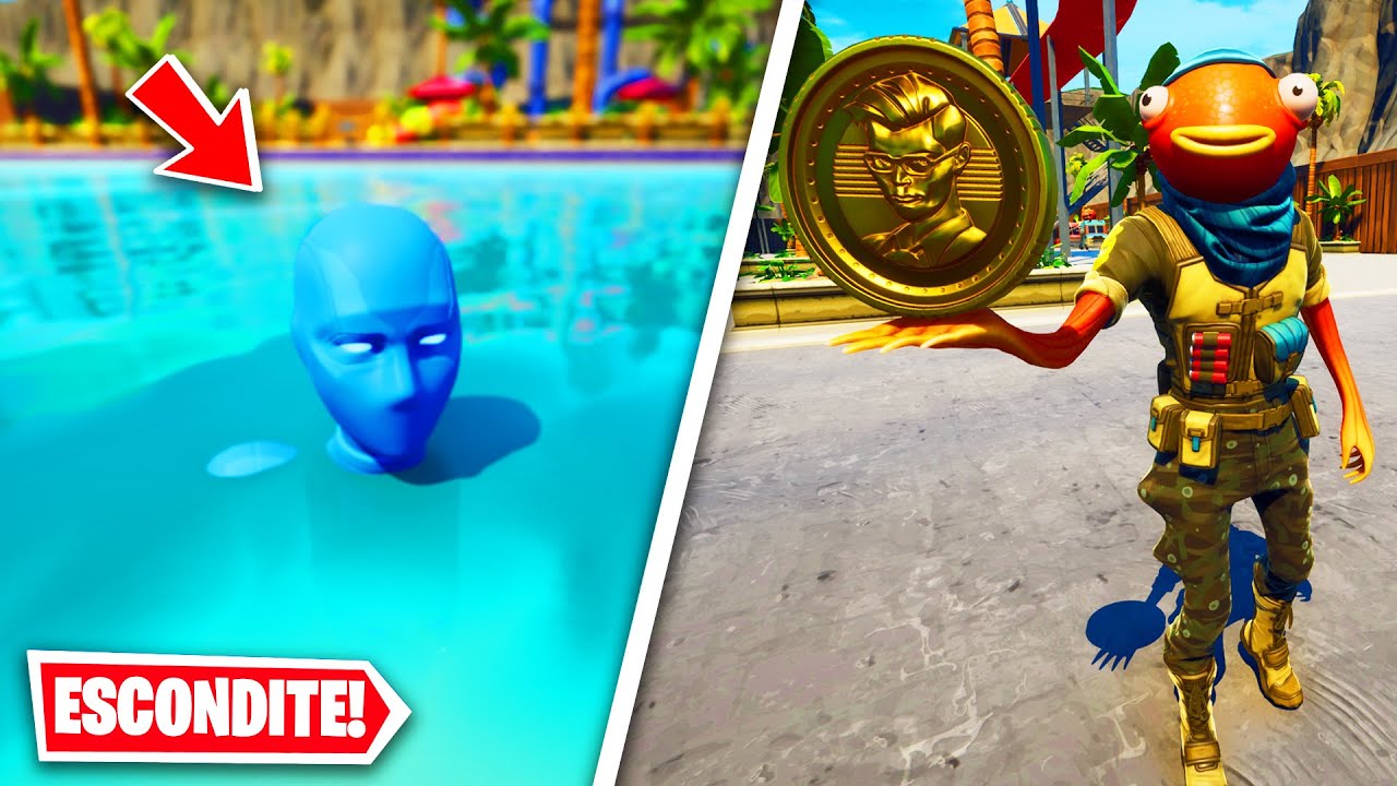 ESCÓNDETE O *SUERTE* en FORTNITE 😂😂 (divertido)
