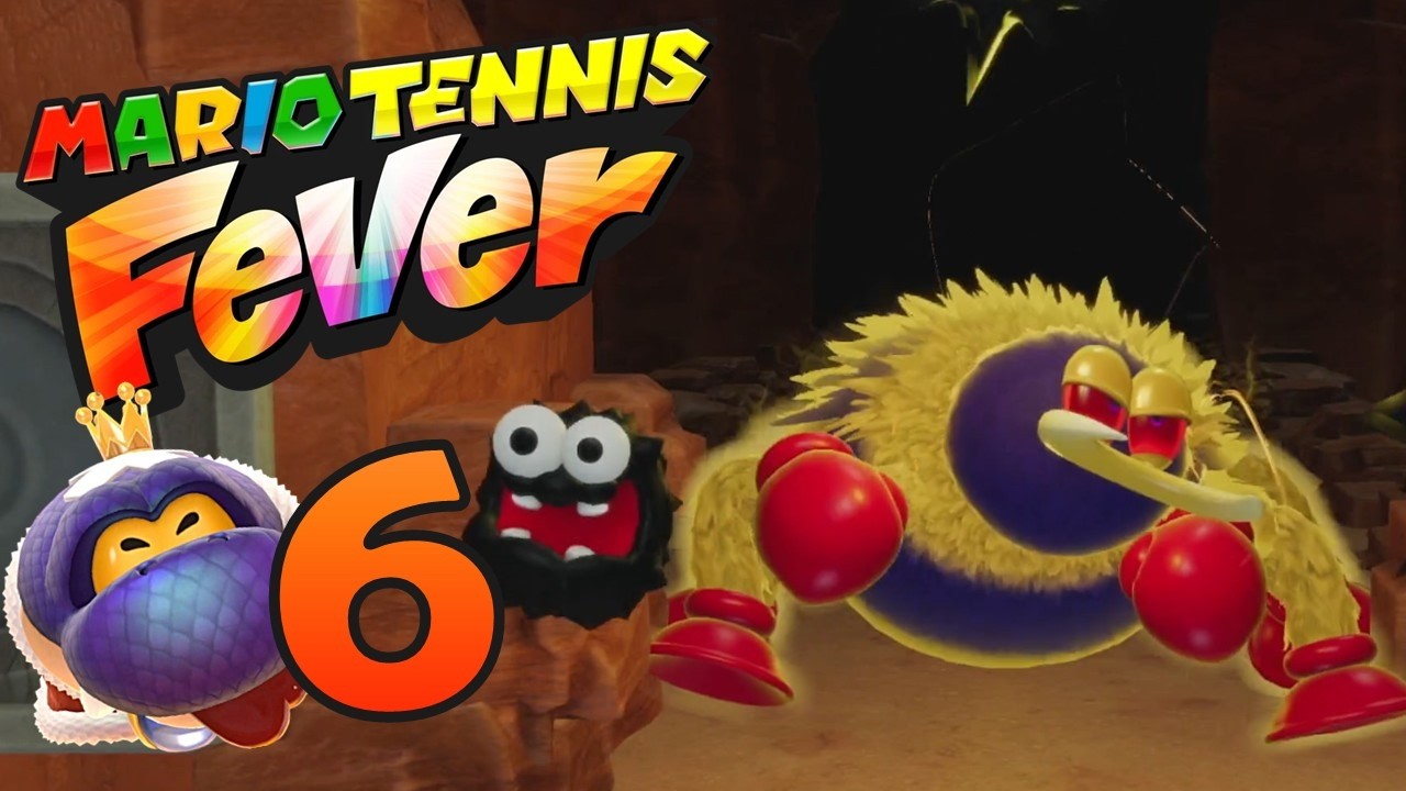 König von Zischel im Sumpf & Pummel-Trippeltrap im Monstertal | Mario Tennis Fever #6