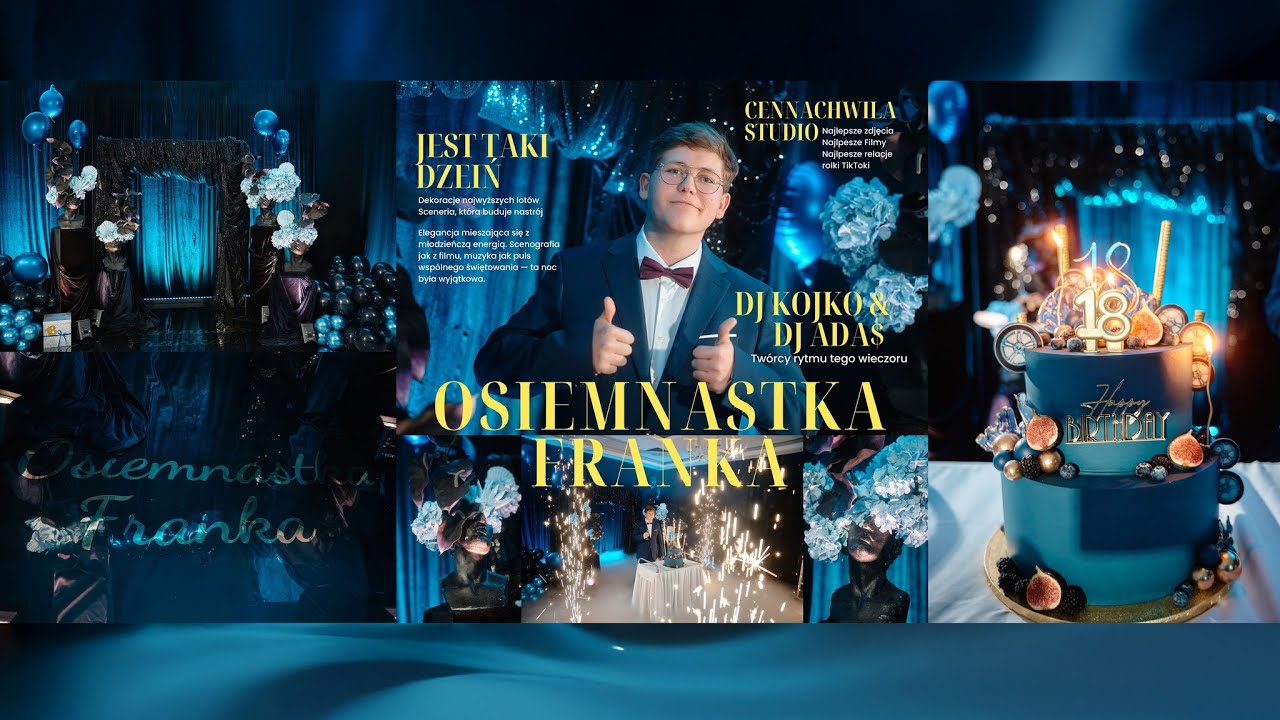 Osiemnaste urodziny Franka | Dom Weselny Daria | Jest taki Dzień | DJ Kojki & Adaś | cennachwila