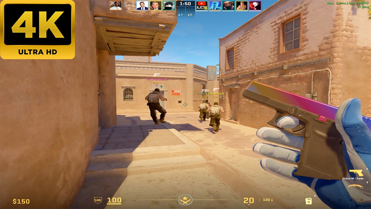 Counter Strike 2 -  Anubis - Full Gameplay