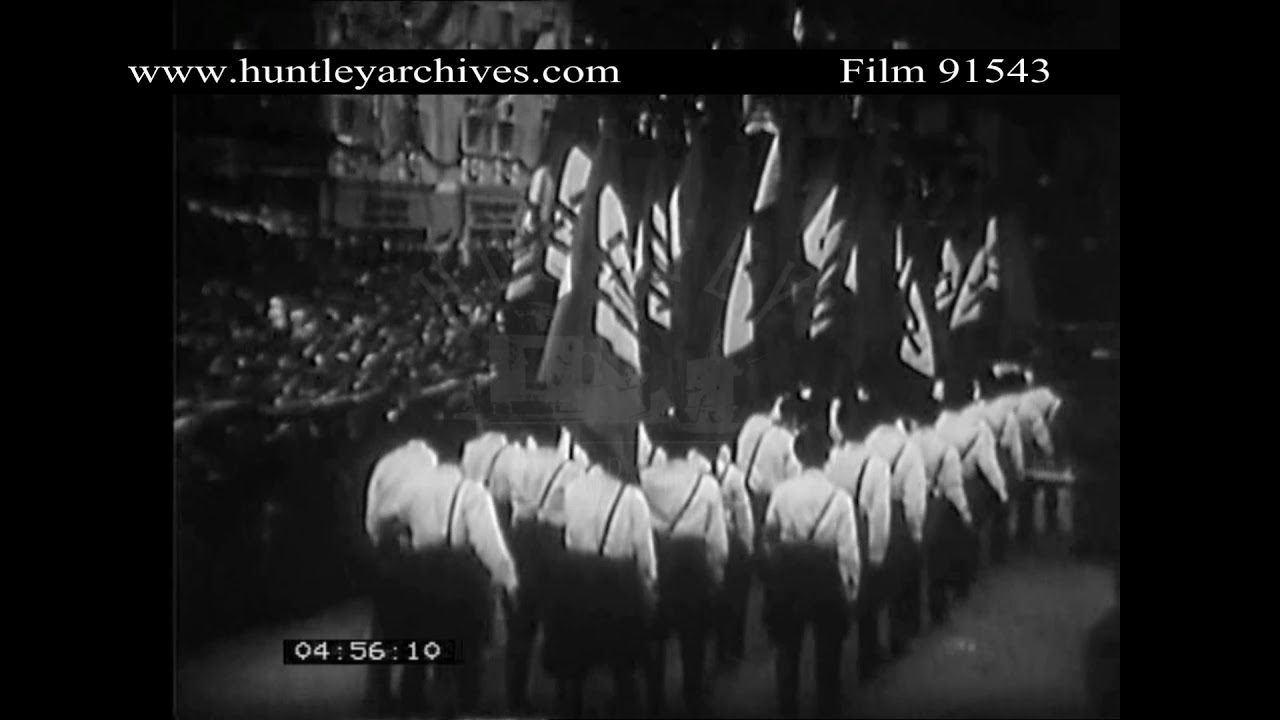 Occupation of the Sudetenland, 1938.  Archive film 91543