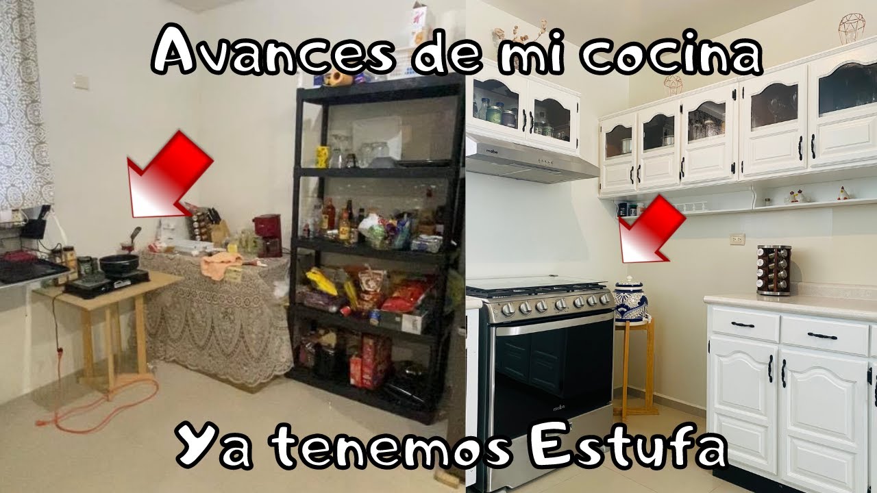 Al fin tenemos Estufa!!! Avances de la Remodelación de la cocina