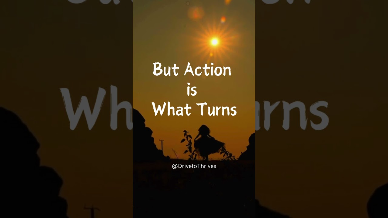 Turn Dreams into Reality with Action! 🚀  #motivation #quotes