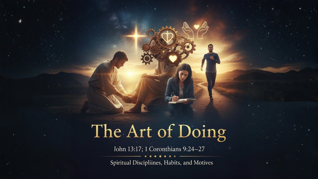 The Art of Doing (John 13:17; 1 Corinthians 9:24–27) - Spiritual Disciplines, Habits, and Motives