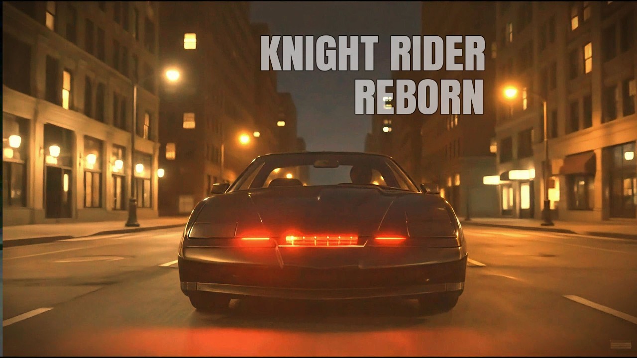 Knight Rider Theme (Instrumental Cover) | Epic Synthwave Night Drive Edition