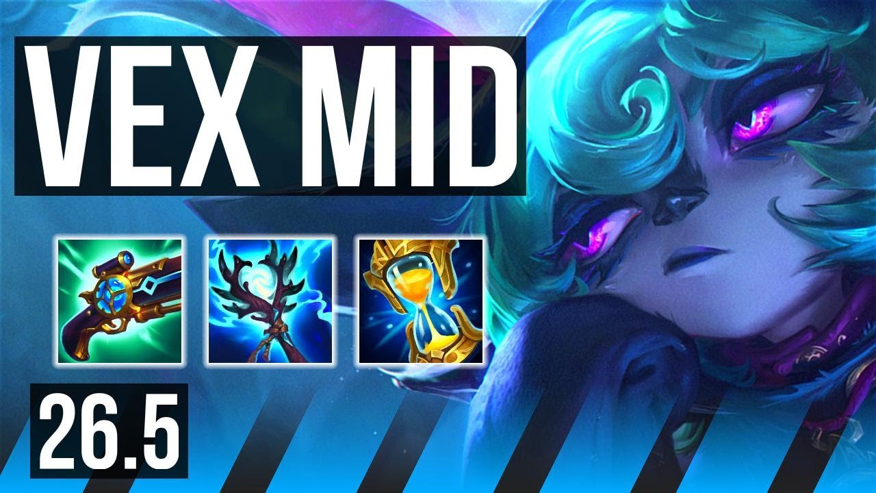 VEX vs FIZZ (MID) | Good KDA: 13/2/13 | KR Master | 26.5