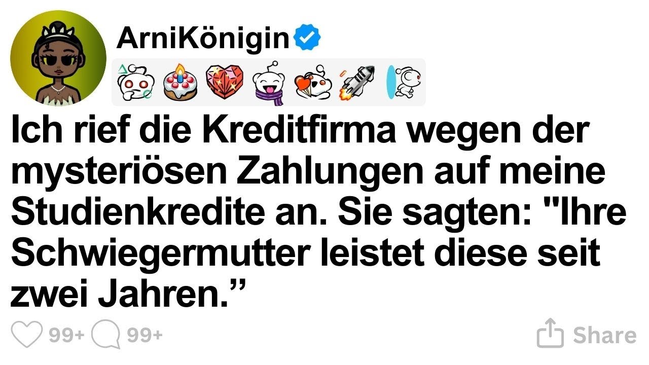 [GANZE STORY] Ich rief die Kreditfirma wegen der mysteriösen Zahlungen auf meine Studienkredite an.