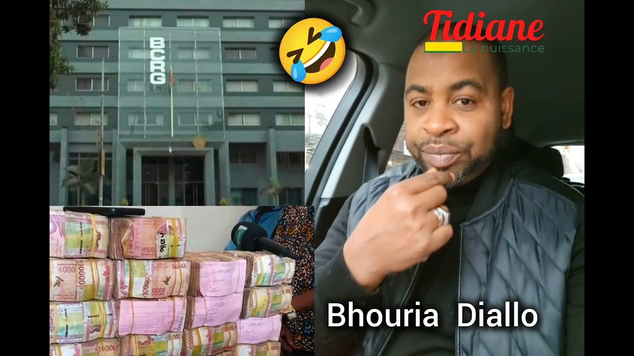 Bhouria Diallo dit qu'ils vous donneront la Banque Centrale et tout son contenu 🤣